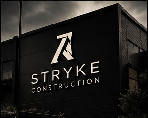 Stryke Construction brand concept